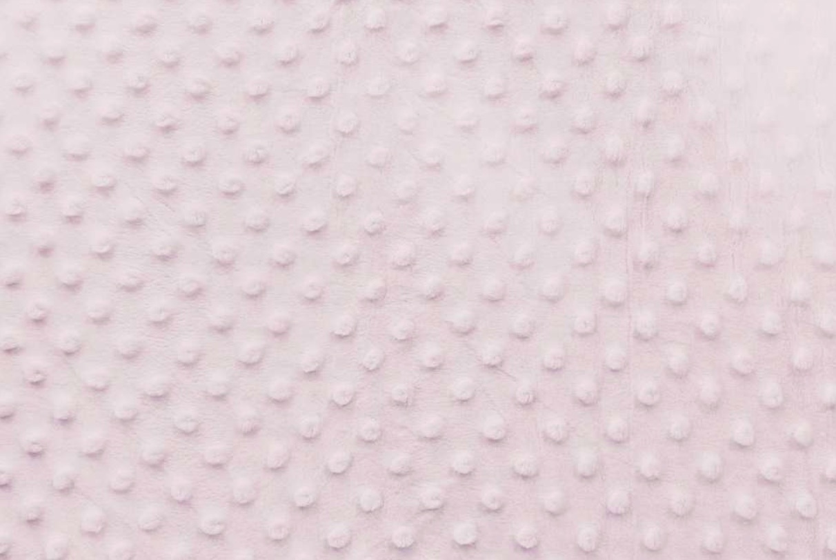 Interior minky rosa bebe